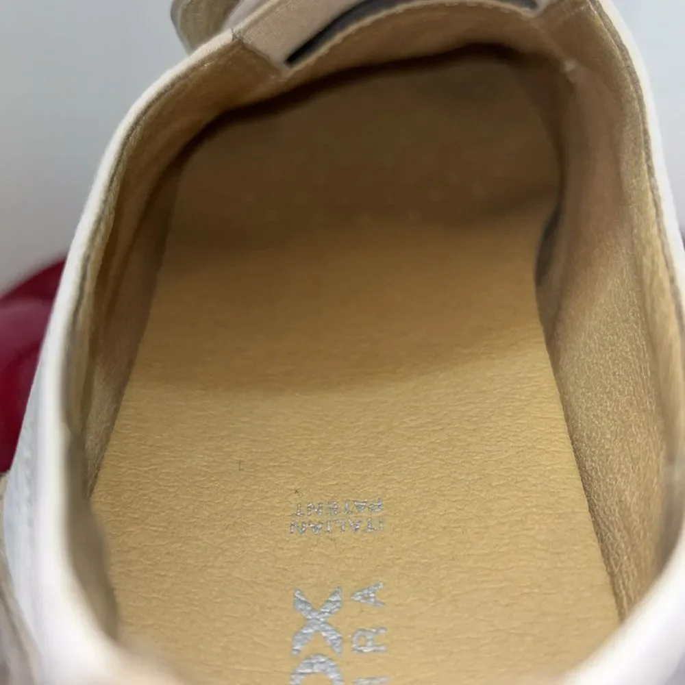 GROX Respira Slip on Loafers‎ D8 25TB Black White Beige with Fringe W Size 7 - Picture 10 of 16